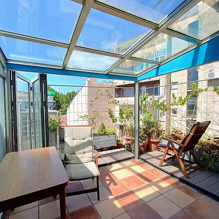 On The Terrace La Vida Joy Mansard Kitchen Διαμέρισμα Βελιγράδι